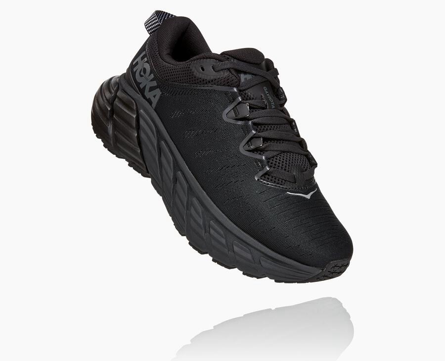 Hoka One One Tenisky Damske Čierne - Gaviota 3 - 10397-IVLM